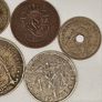 Belgium Mixed Date Coin Lot 1862 1906 1905 1923 1925 7 Coin Lot Image 7