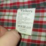 Men's Vickers 1919 Boston quilted tweed jacket in a grey herringbone checked pattern Image 8