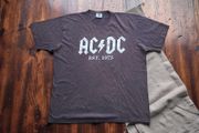 2009 AC/DC Men's Starworld T-Shirt Size Large