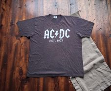 2009 AC/DC Men's Starworld T-Shirt Size Large