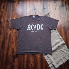 2009 AC/DC Men's Starworld T-Shirt Size Large