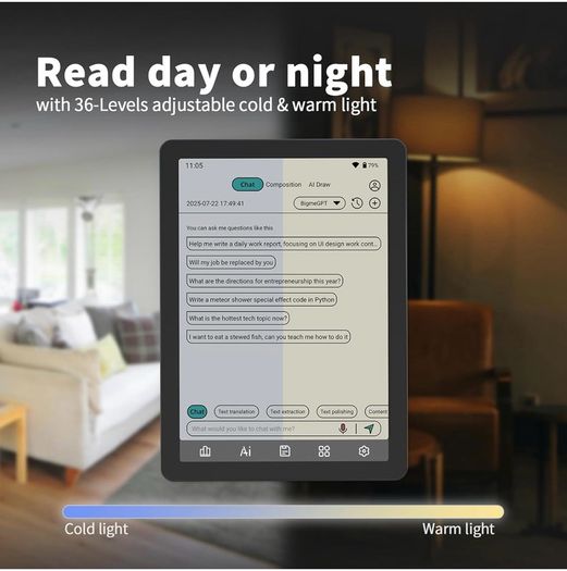 Bigme B6 Colour eReader Android 14 64gb