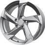 17" TTRS TWIST Grey Matt Alloy Wheels Vw Audi Seat Skoda 5x112 Image 3