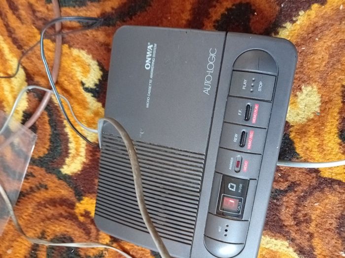 Vintage Onwa Micro Cassette Telephone. Tested & working perfectly.