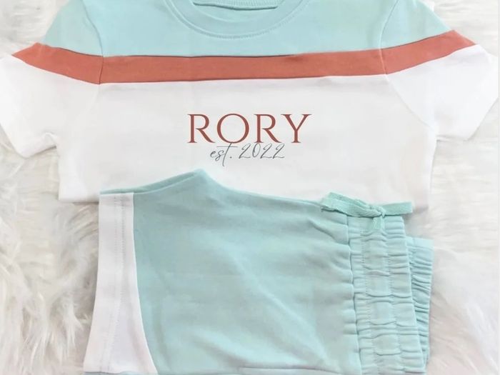 Personalised T-Shirts & Shorts sets