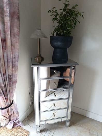 5 drawer mirror unit