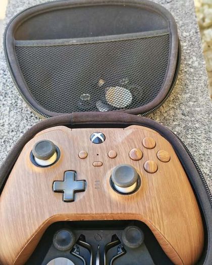 Xbox elite 2 Custom full wood effect