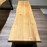 Ash wood table and bench Image 3