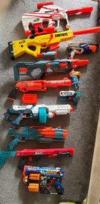 Nerf guns bundle with bullets and vest