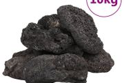 Volcanic Rocks 10 kg Black