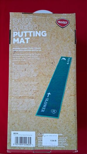 Masters Golf Dual Speed Putting Mat