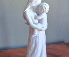 Mum & Son statue