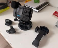 GoPro HERO 13 Camera | Black with Car Suction Cup