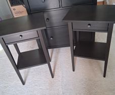 Bedside Tables (2) & Chest of Drawers