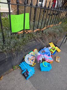 Toys and books