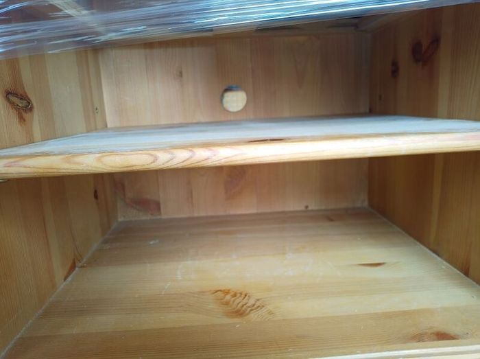 Solid Oak Drawers/TV base Unit