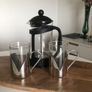 Coffee Pot & 2 Latte Glasses Image 4