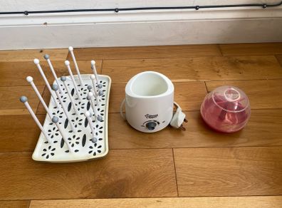 Bottle Rack + Bottle/Food Warmer + Soother Tree