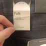 BNWT Folk Moleskin Trousers Black Mens W36 R Image 7