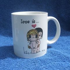 LOVE IS ... having a new romance with the same person (Kim Casali series) - ceramic mug