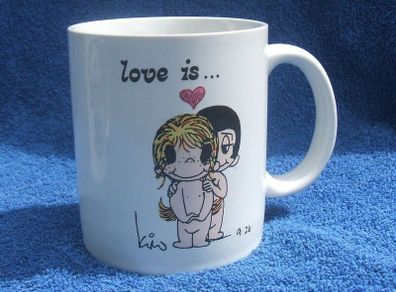 LOVE IS ... having a new romance with the same person (Kim Casali series) - ceramic mug