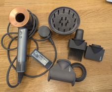 Dyson Supersonic Hair Dryer (Grey/Copper) + 5 Attachments