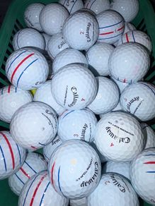 52 Callaway Chrome Soft / Chrome Tour Triple Track Golf Balls Grade A/B
