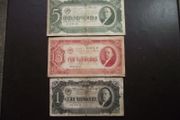 1937 Russia. R.s.f.s.r. 3 Notes Chervonetz Issue