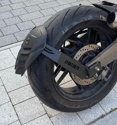 Ducati rear wheel guard