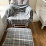 Chair with footstool Image 5