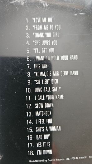 The Beatles - Past Masters Volume One and Two. 2 CD.
