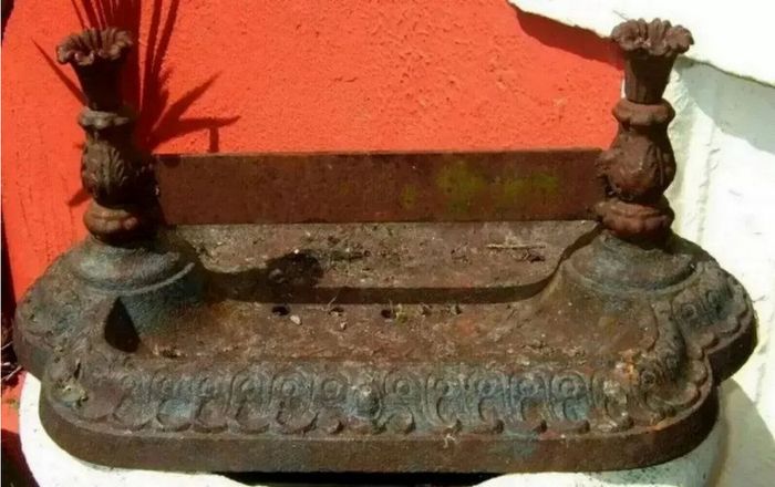 Vintage Cast Iron Boot Scraper
