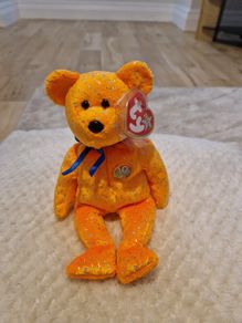 Beanie Baby Celebration Orange