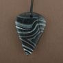 Vintage Carving Suliemani Natural Eye Agate Bead Pendant Image 4