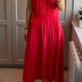 Red party dress Image 2