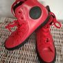 Converse unique red tall shoes size 4.5 as new Image 9