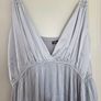 Zara silver slip dress Image 2