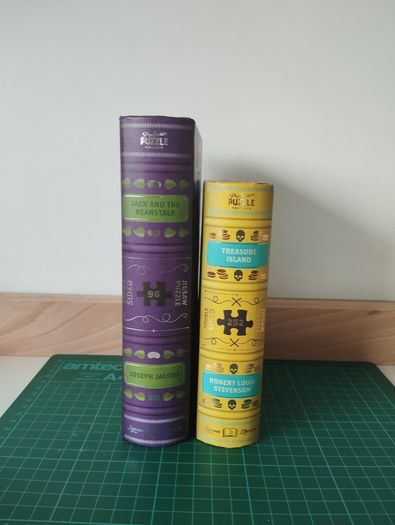 sealed Jack and the Beanstalk & Treasure Island Puzzle Book Set