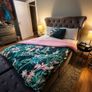 Double 4ft6 Bed  & Mattress  - Excellent Condition Image 2