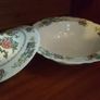 Vintage Crown Ducal Chinese Garden Dinner Set Image 10