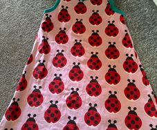 Maxomorra Ladybird Girl's Dress 18-24 Months