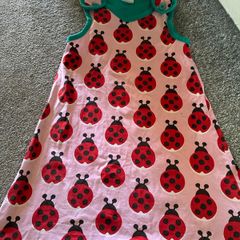 Maxomorra Ladybird Girl's Dress 18-24 Months