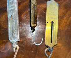 vintage pocket scales