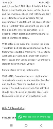 Purflo Baby Sleep Nest