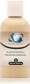 Glass Polish 14019 Plastic and Acrylic Polishing Compound, Micro-Polish and High Glossy Finish 250ml