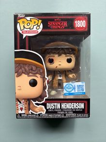 Funko Pop - Dustin Henderson 1800 - Stranger Things - Vinyl Action Figure