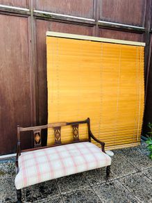 venetian oak wood blinds