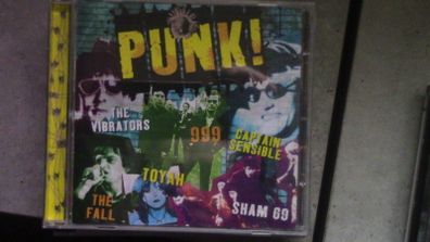 Punk! CD (Sham 69, The Fall, Toyah, etc)