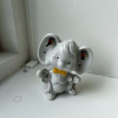Vintage mouse jewellery holder