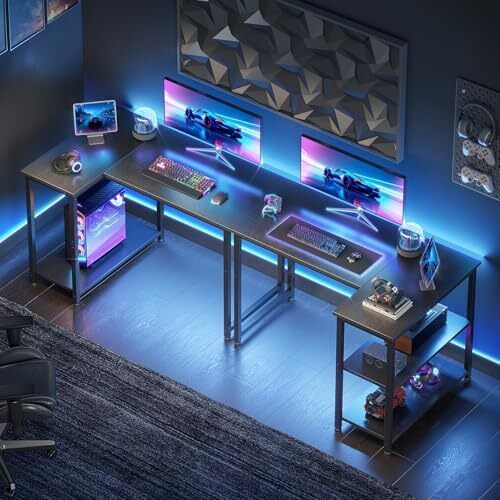 L Shaped Gaming Desk